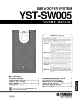 Yamaha YSTSW-005-Service-Manual 